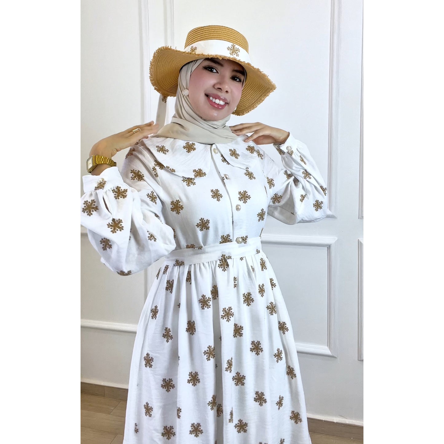 Robe RAZAN blanche