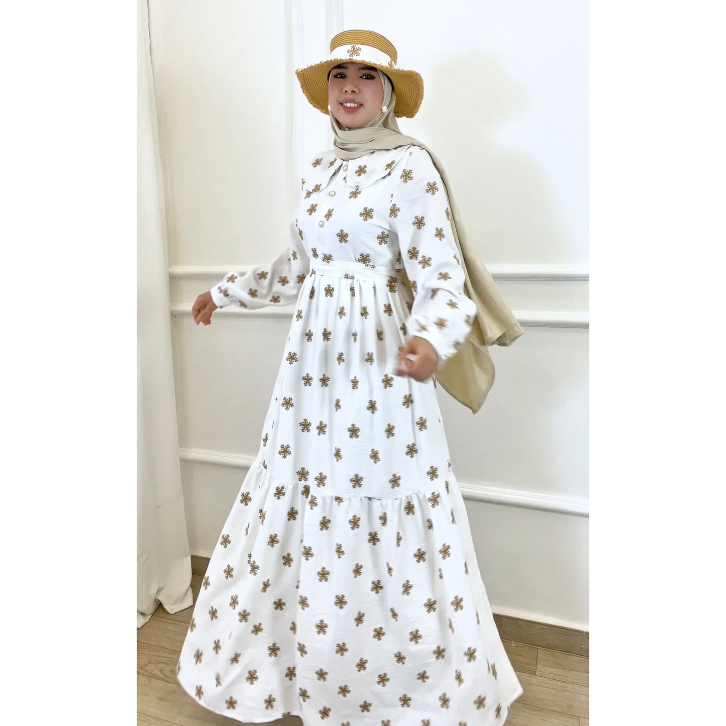 Robe RAZAN blanche