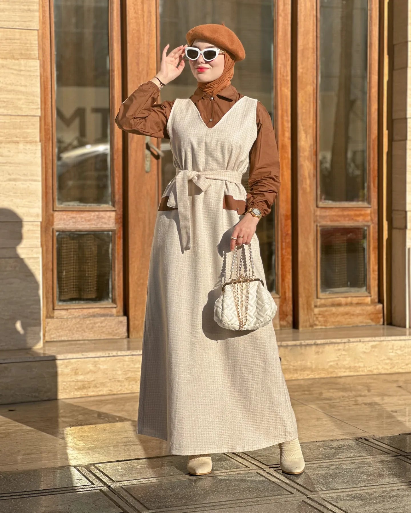 Robe chems chocolat