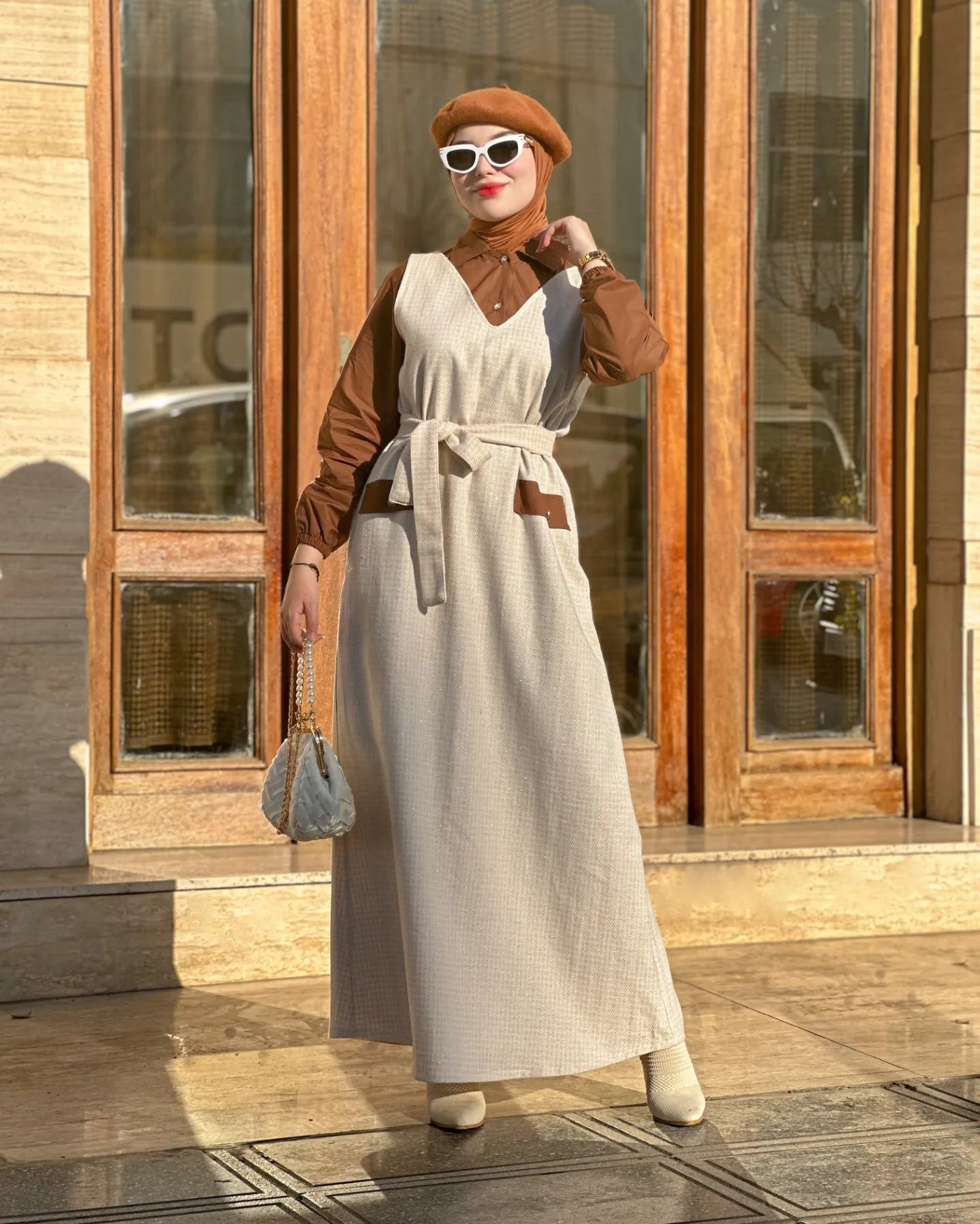Robe chems chocolat