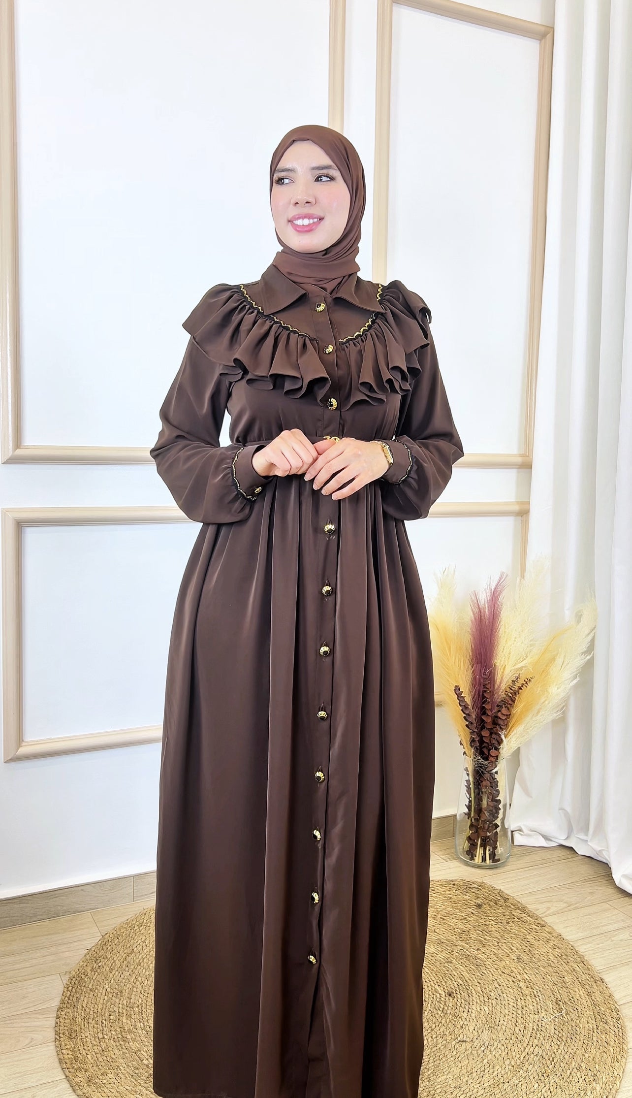 Robe Layan Marron