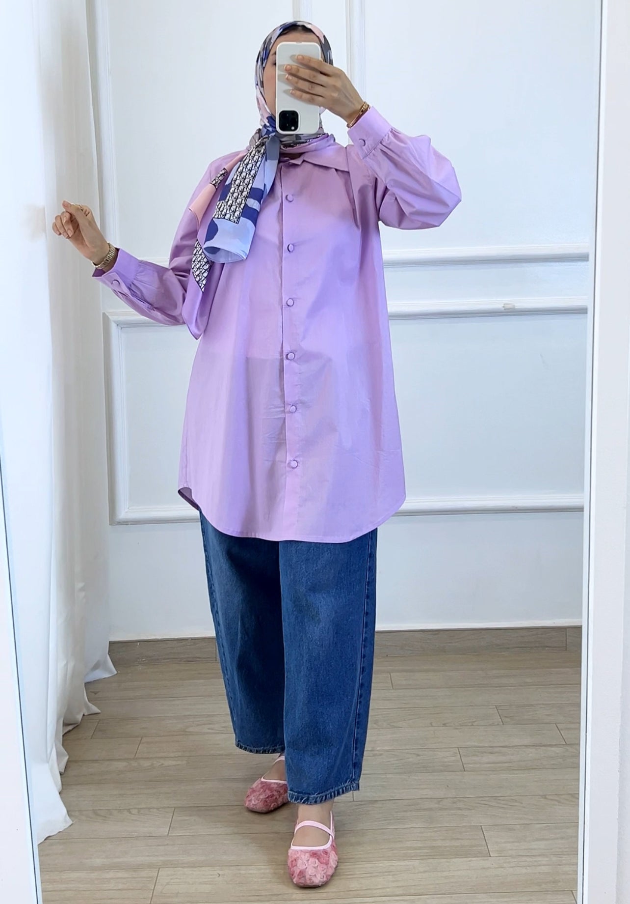 Chemise Lila Lavender
