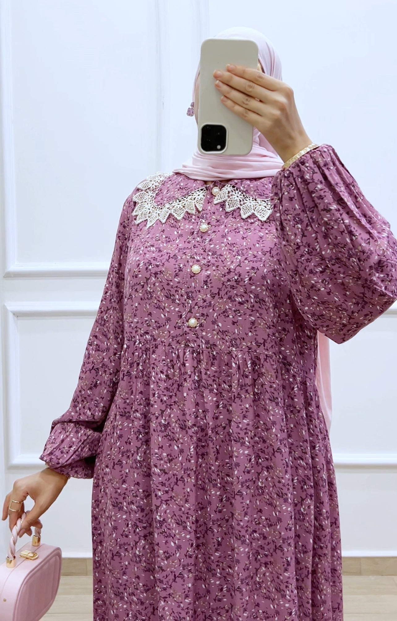Robe Flower Pink