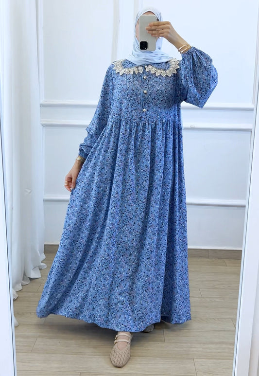 Robe Flower blue