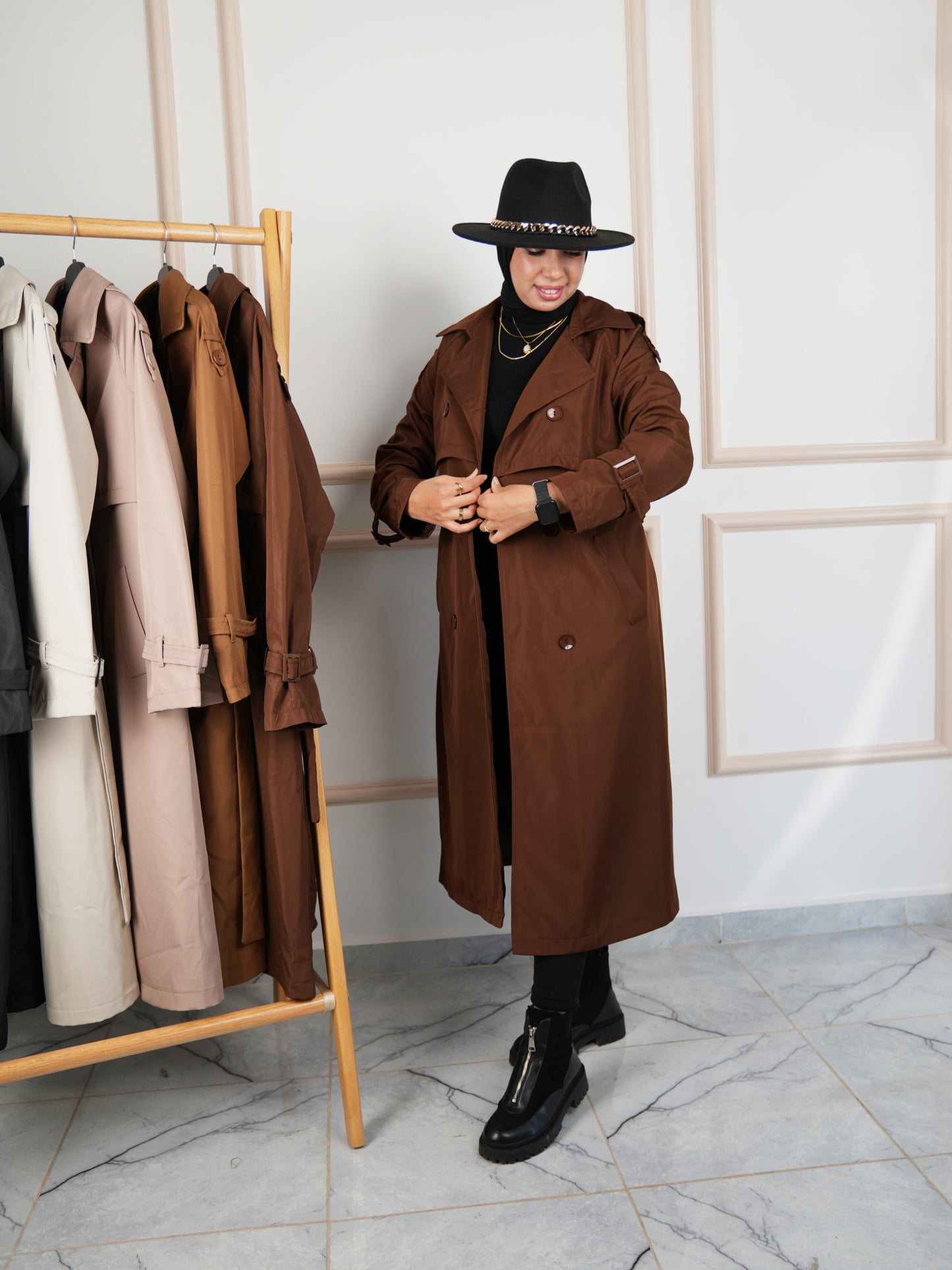 Trench coat 2025 marron