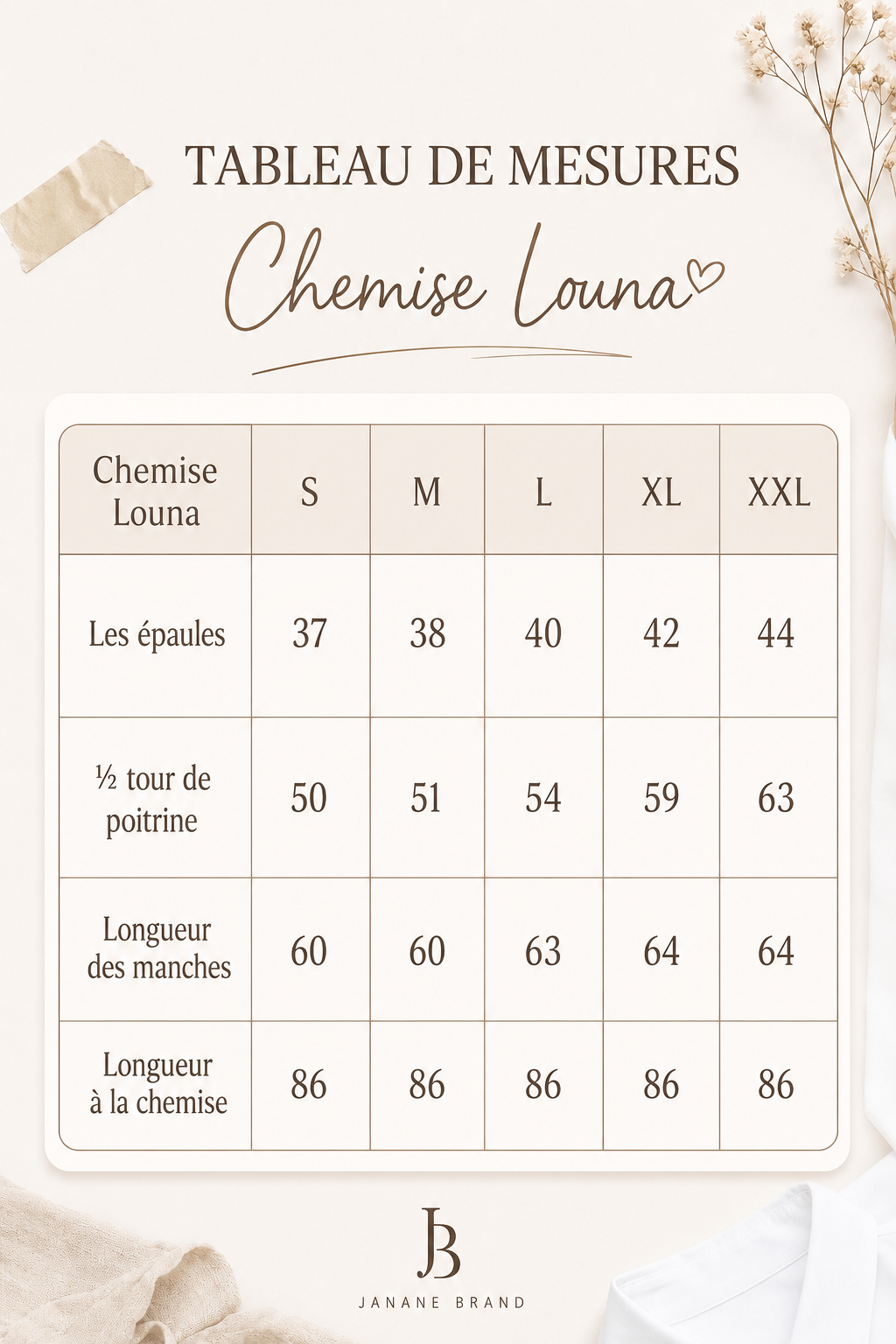 Chemise louna satiné marron chocolat