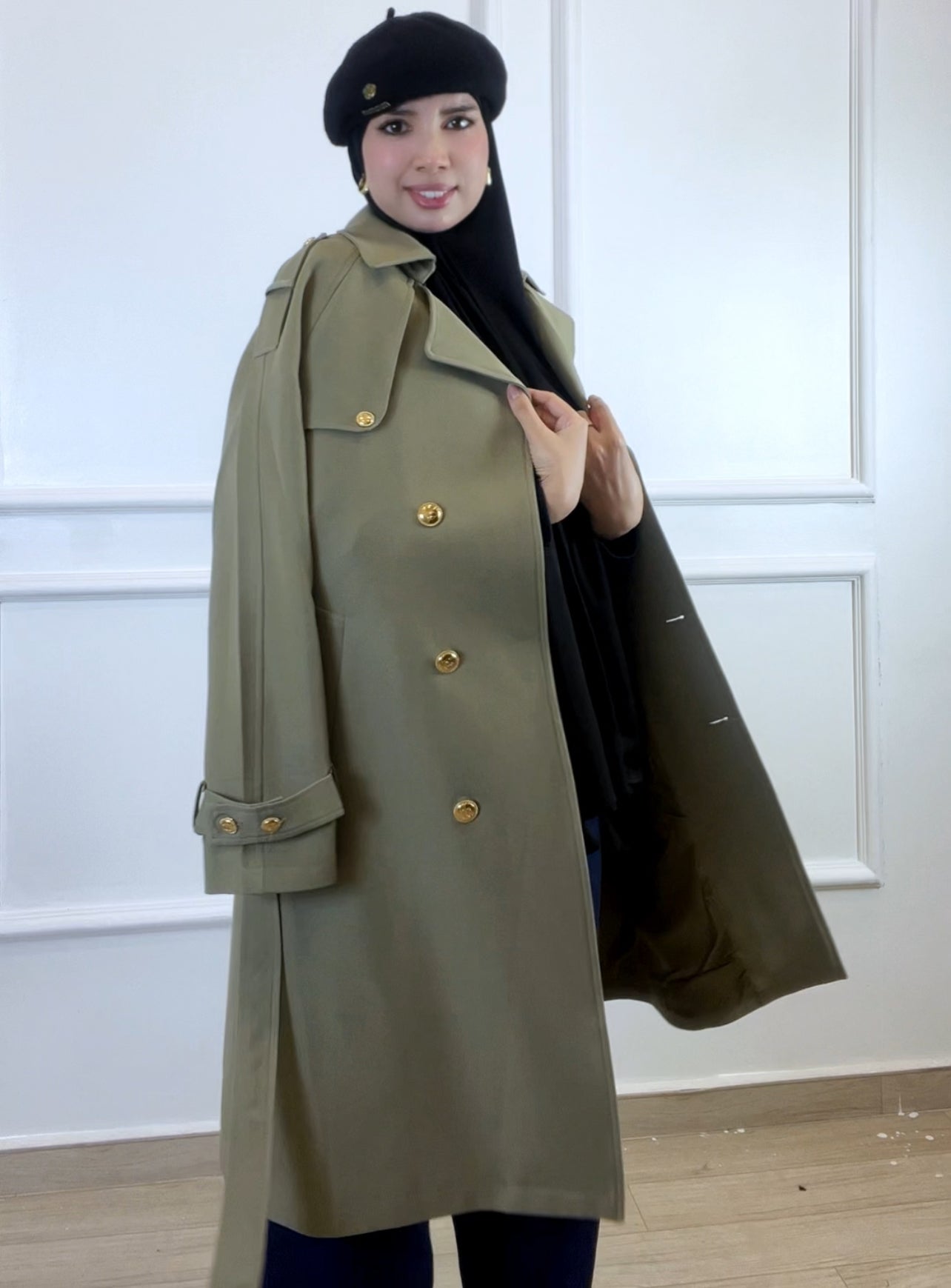 Trench vert olive SIVA