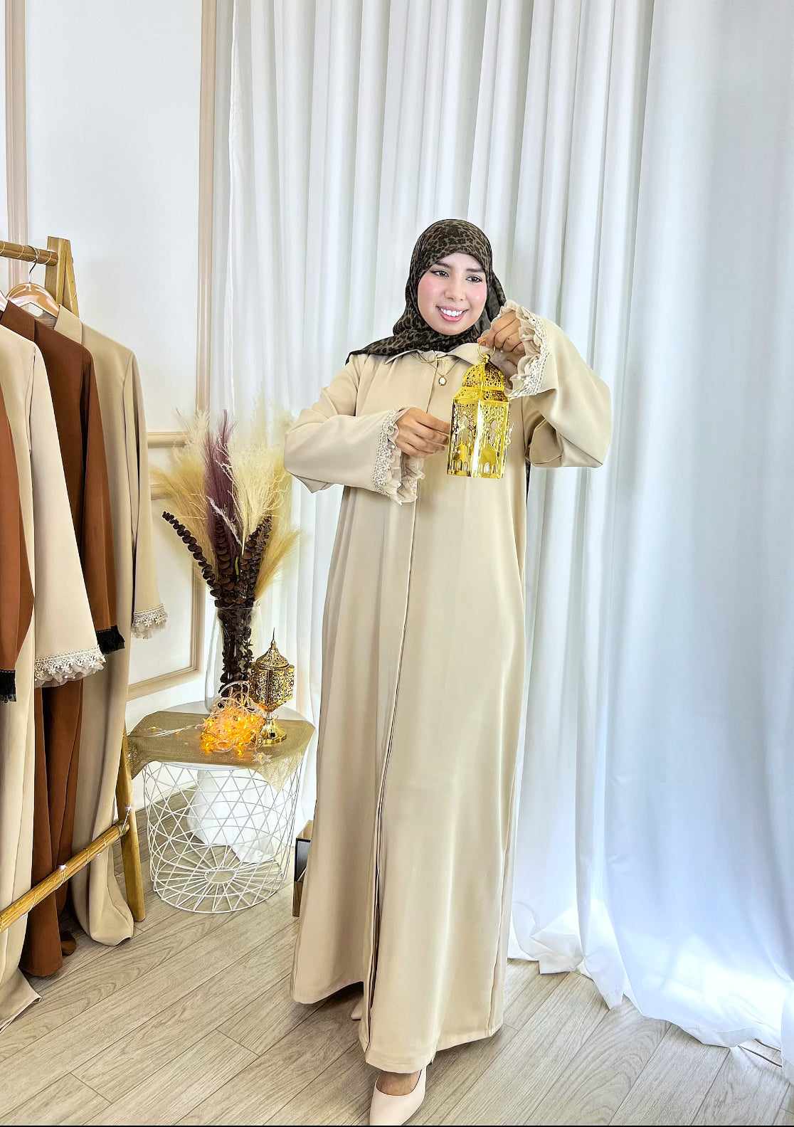 Abaya Misk avec châle