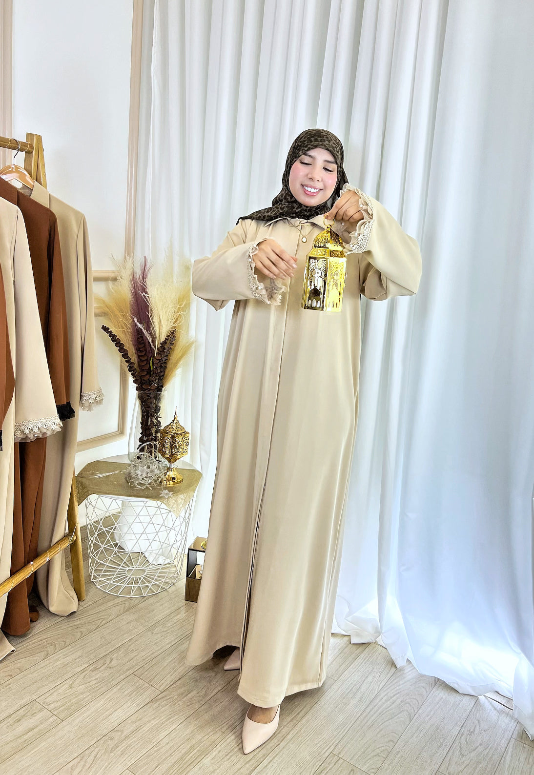 Abaya Misk avec châle