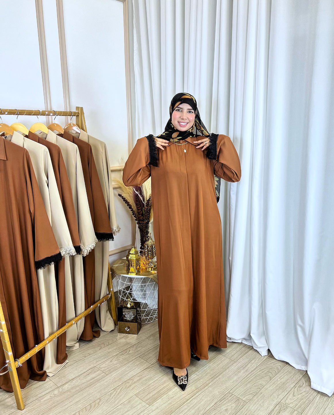 Abaya  Misk II avec châle