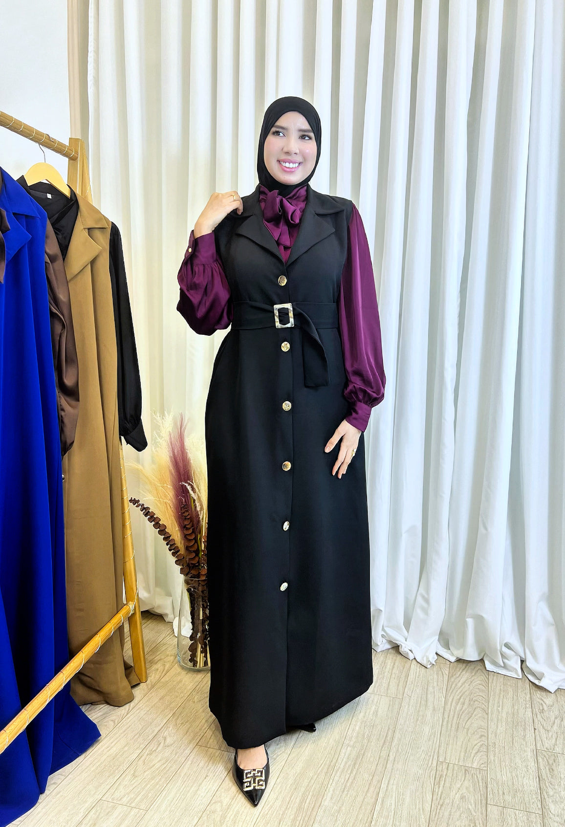 Robe Amira Black