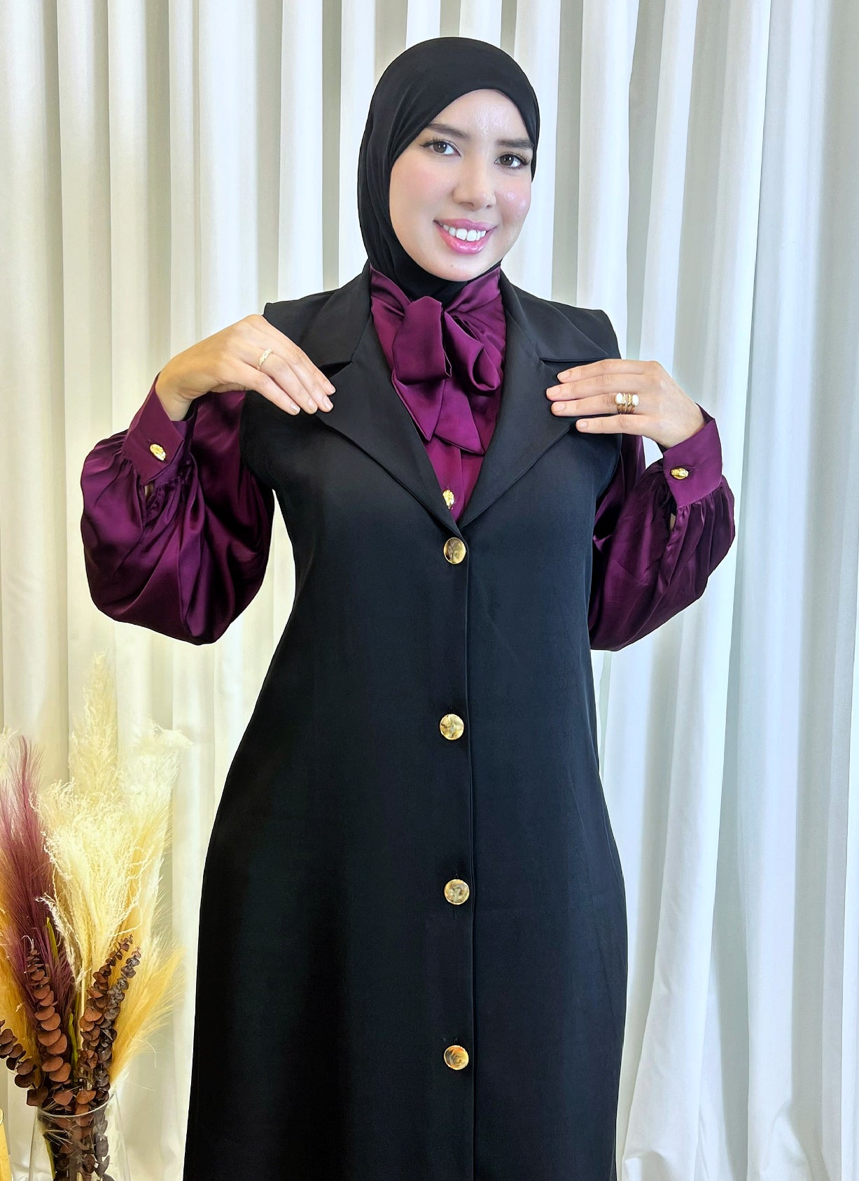 Robe Amira Black