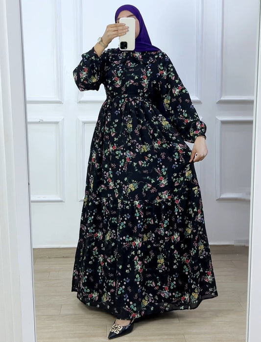 Robe souraya mousline
