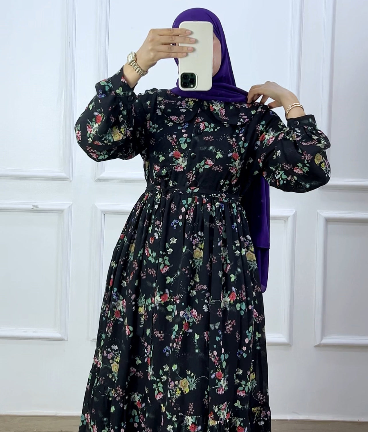 Robe souraya mousline