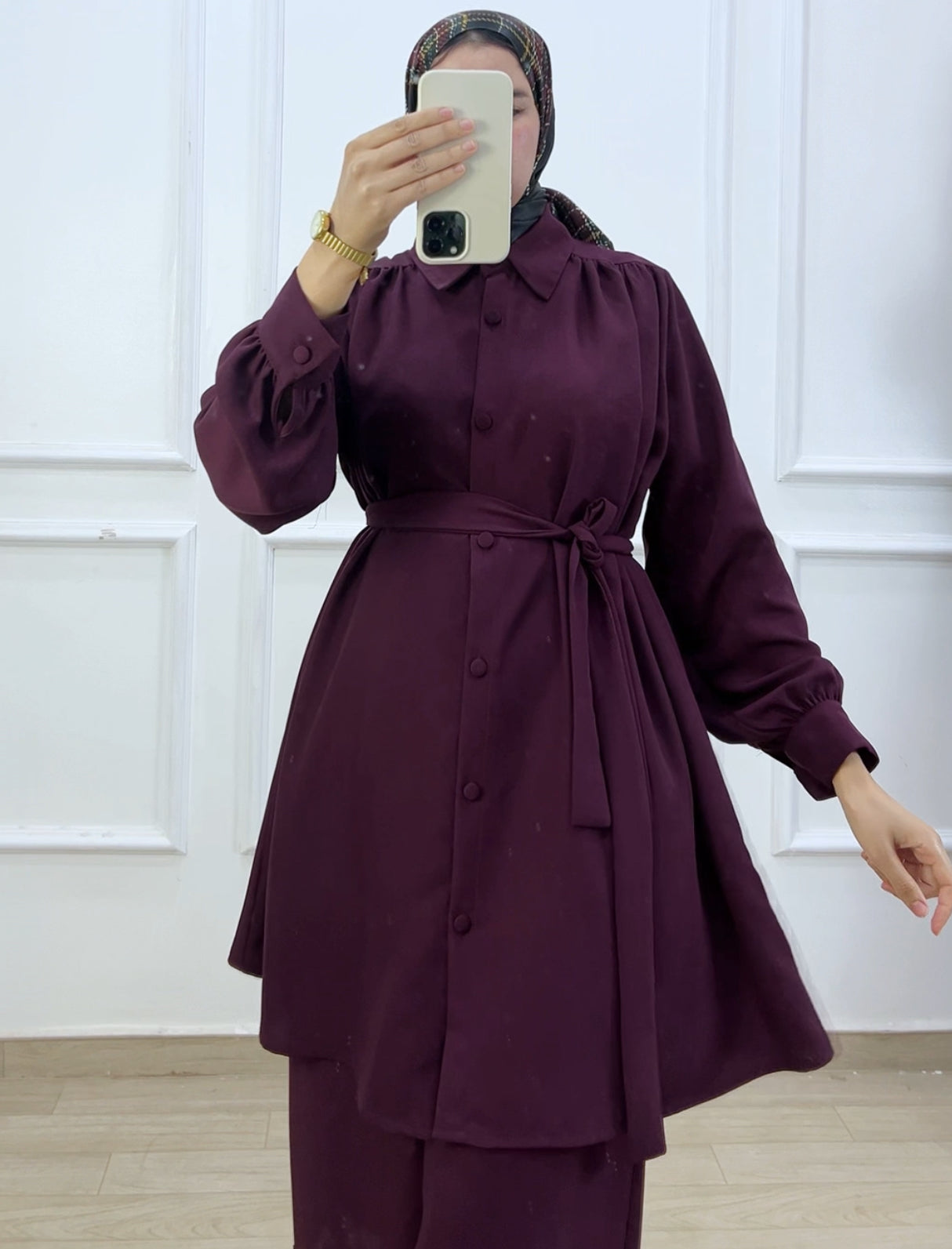 Ensemble  Nassma bordeau
