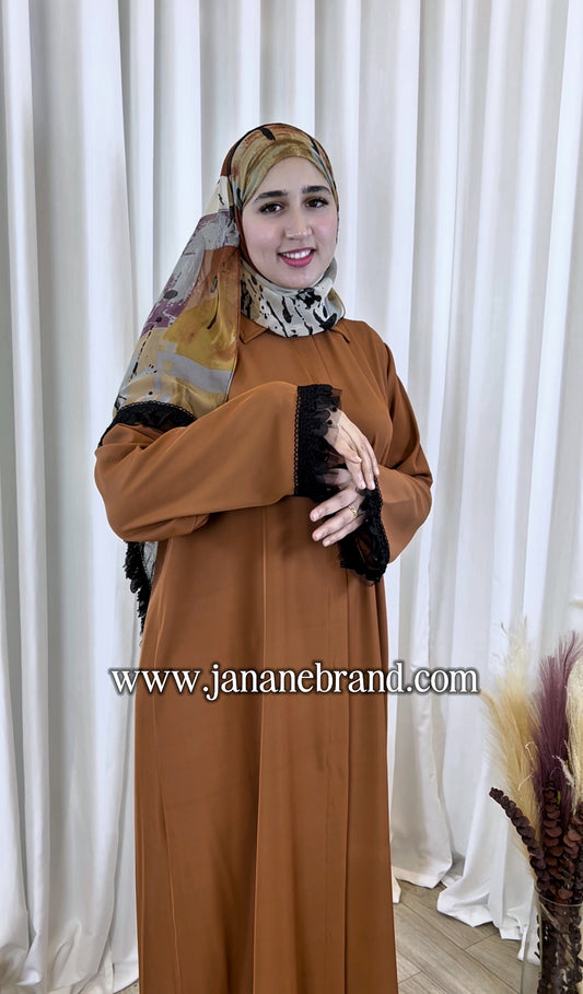 Abaya  Musk avec châle