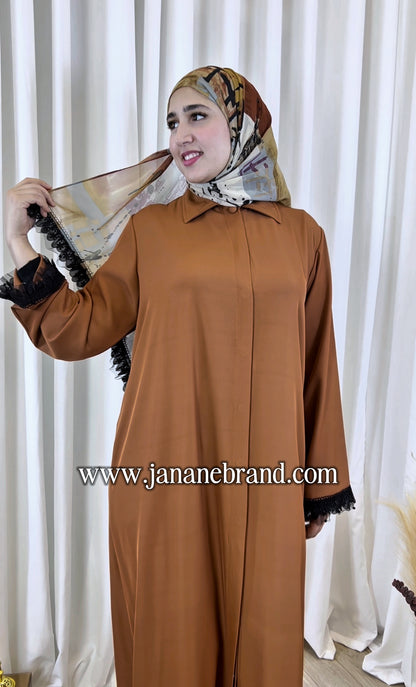 Abaya  Musk avec châle