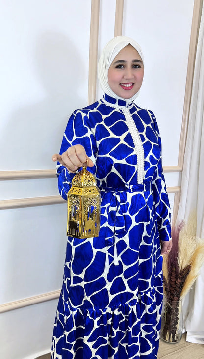Robe Al yakout bleu