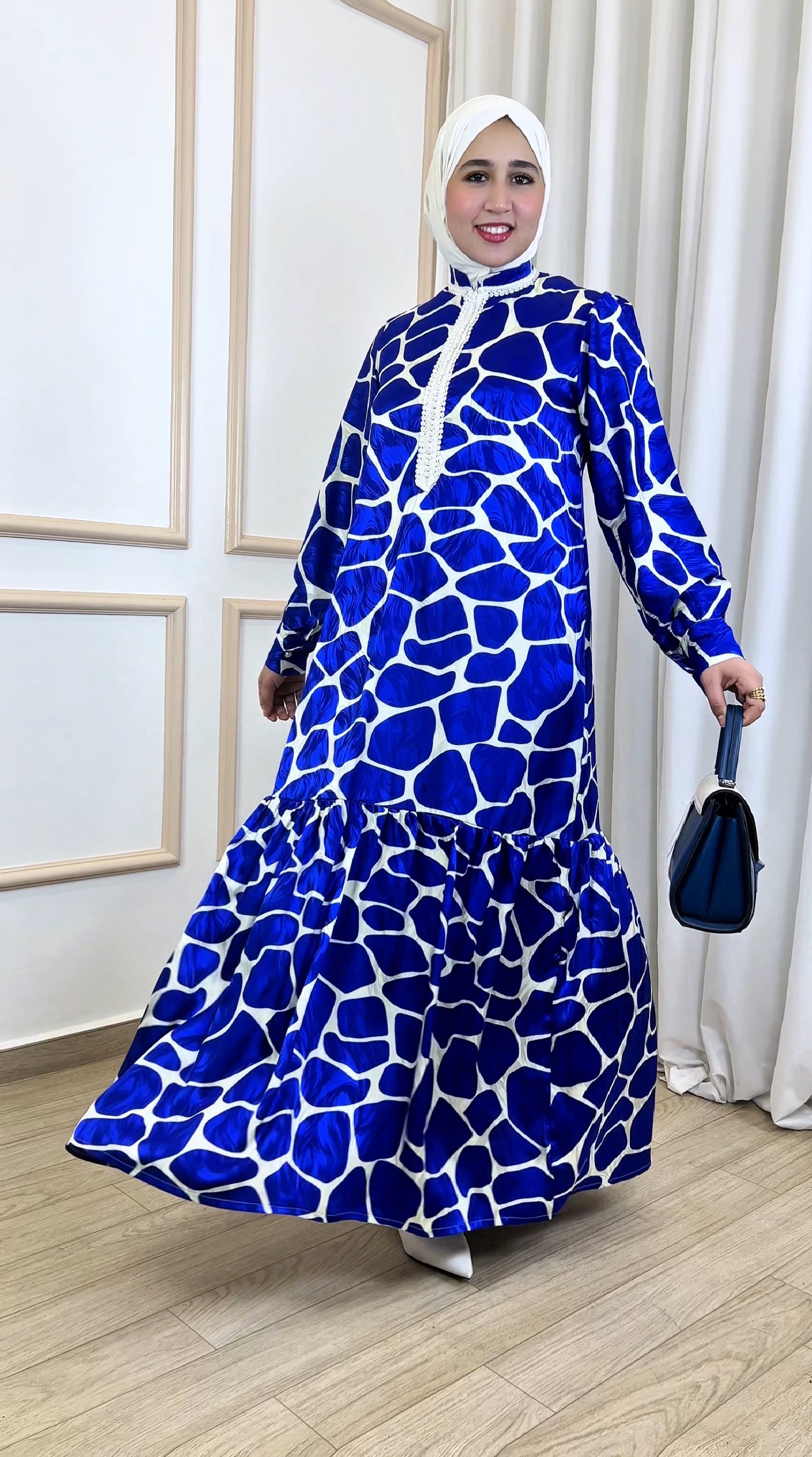 Robe Al yakout bleu