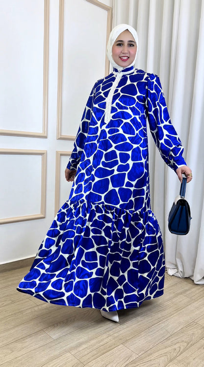 Robe Al yakout bleu