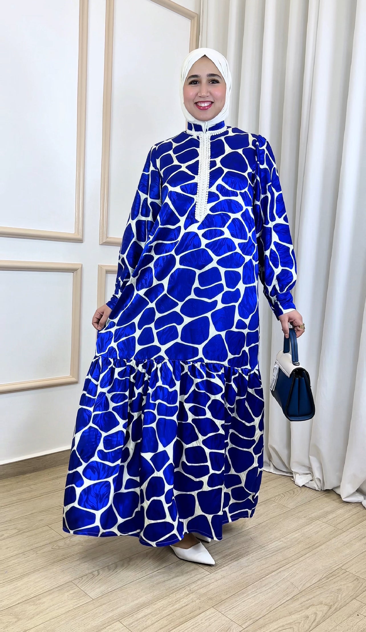 Robe Al yakout bleu