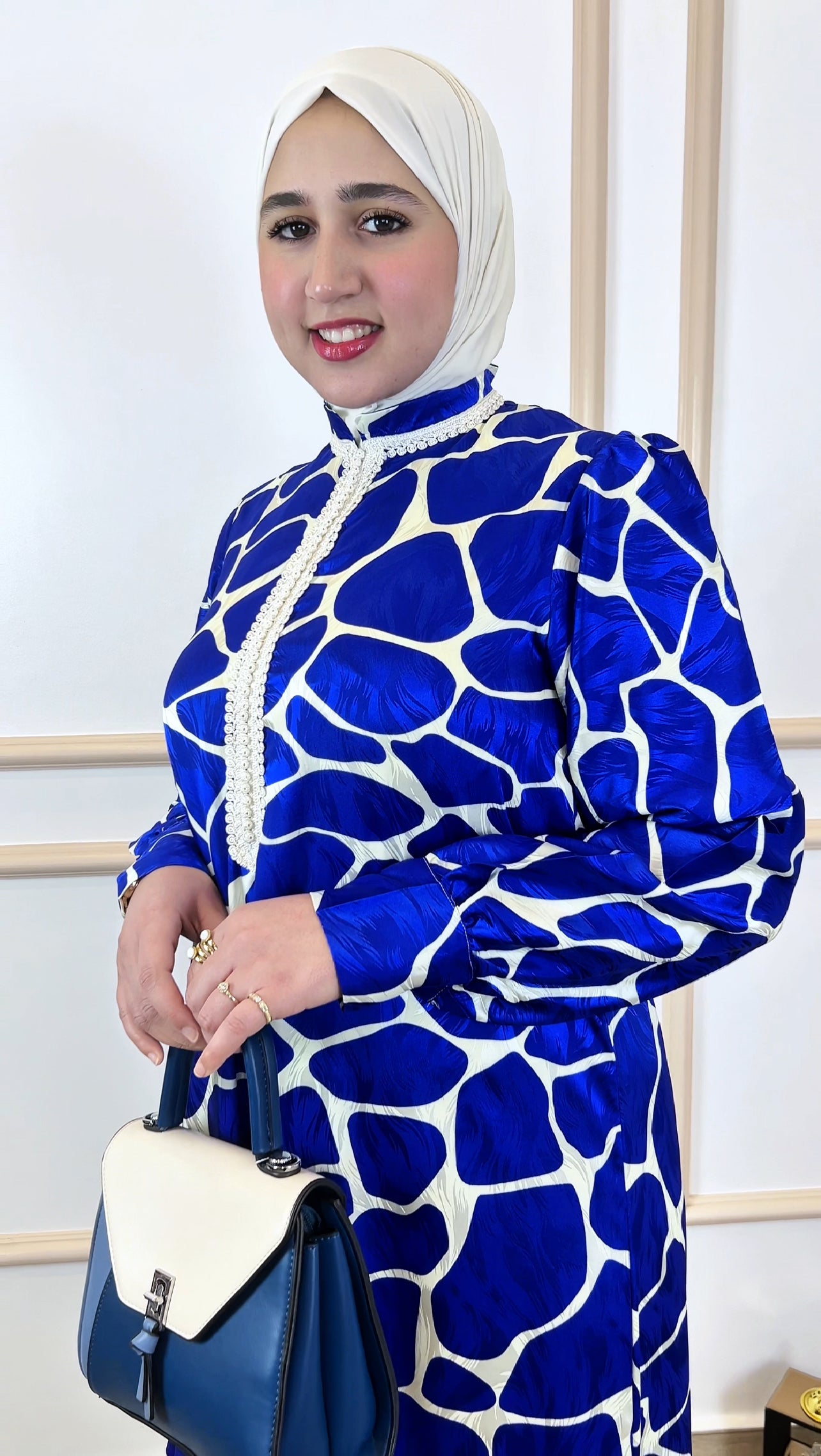 Robe Al yakout bleu