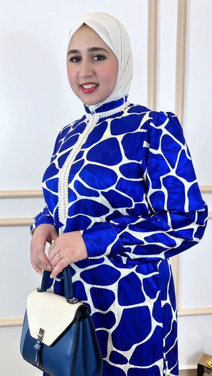 Robe Al yakout bleu