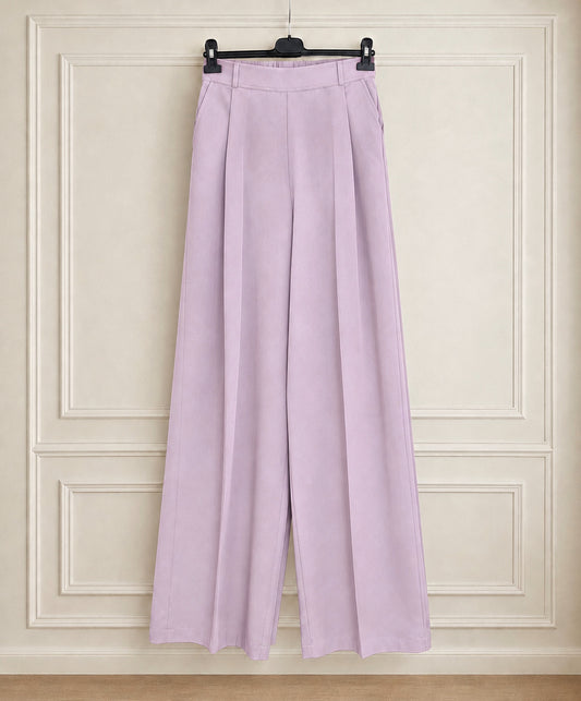 Pantalon Carla Nivine rose poudre