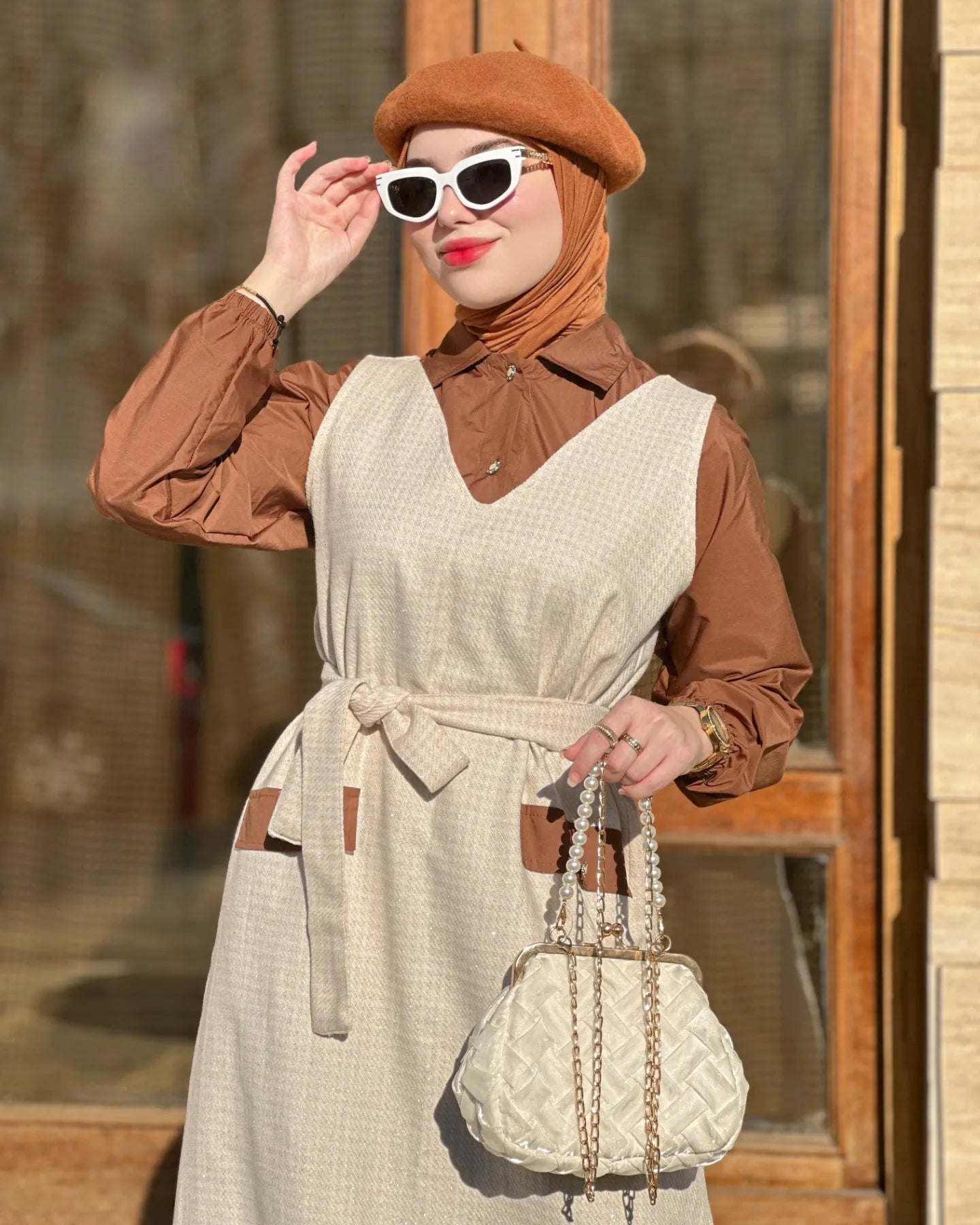 Robe chems chocolat