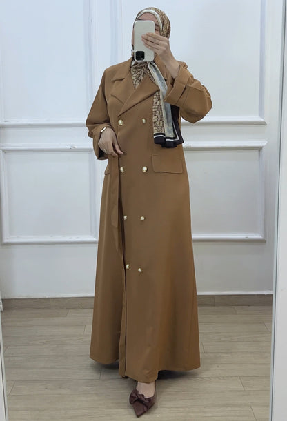 Robe Veste Layal caramel