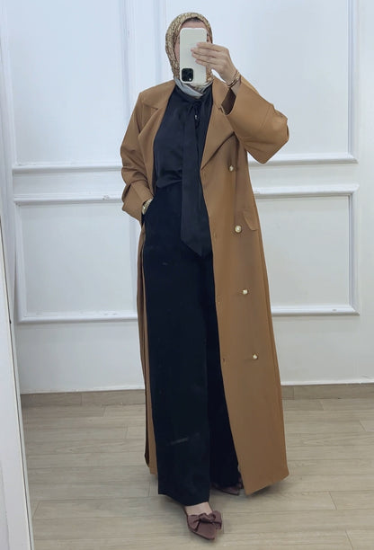 Robe Veste Layal caramel