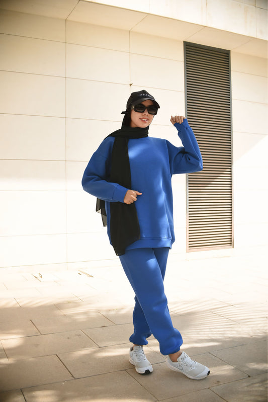 Jogging & sweat Bleu