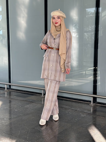 Ensemble  Jinane avec ceinture