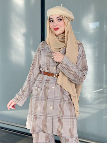 Ensemble  Jinane avec ceinture