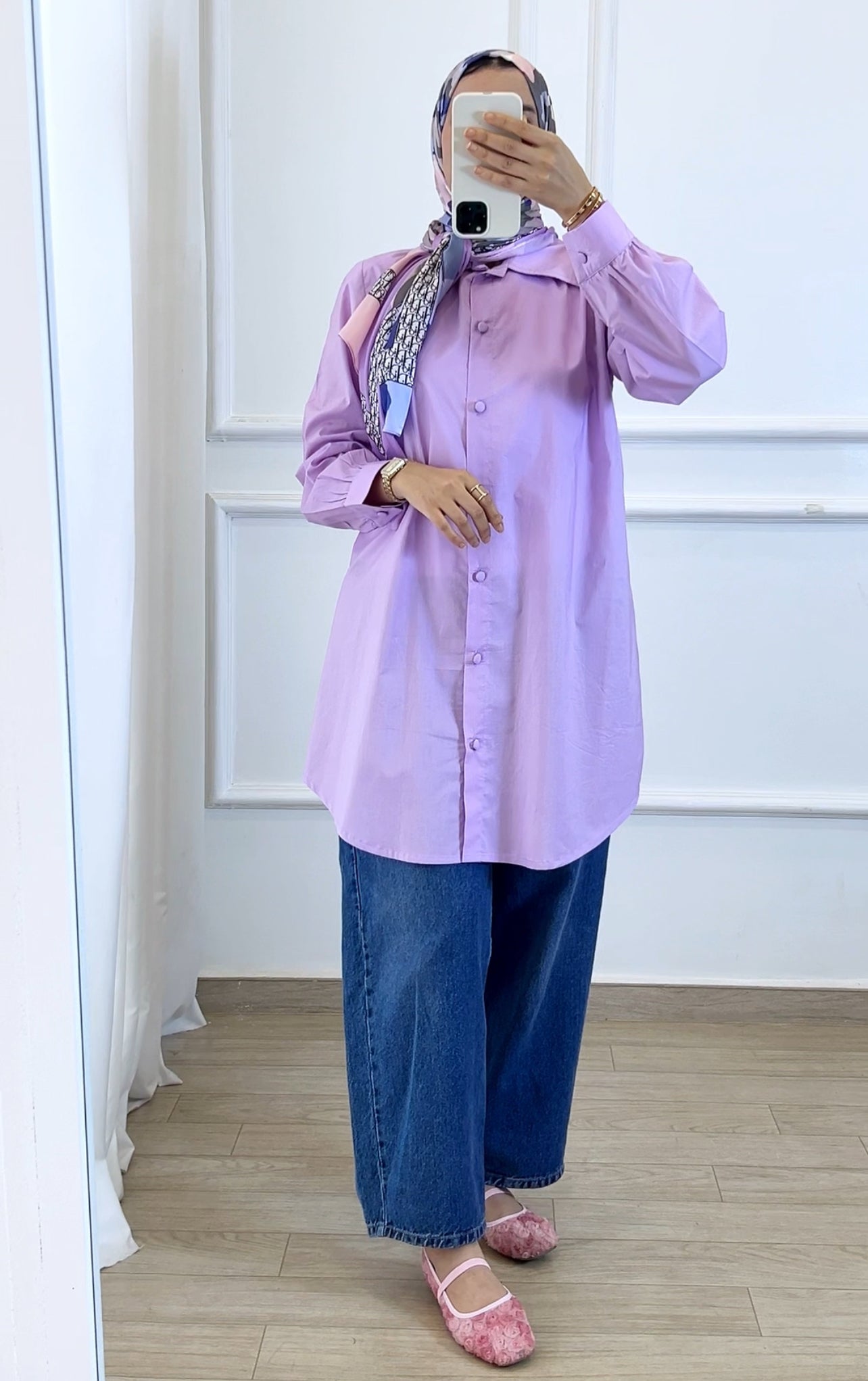 Chemise Lila Lavender