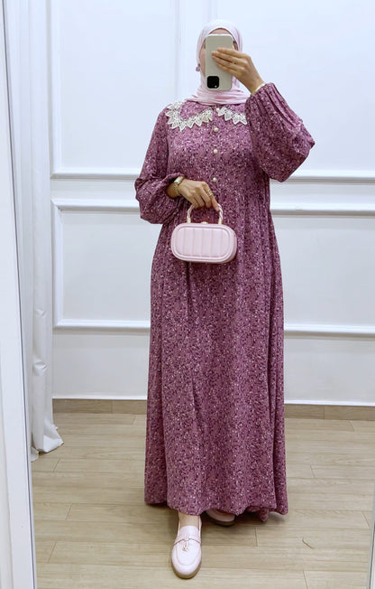 Robe Flower Pink