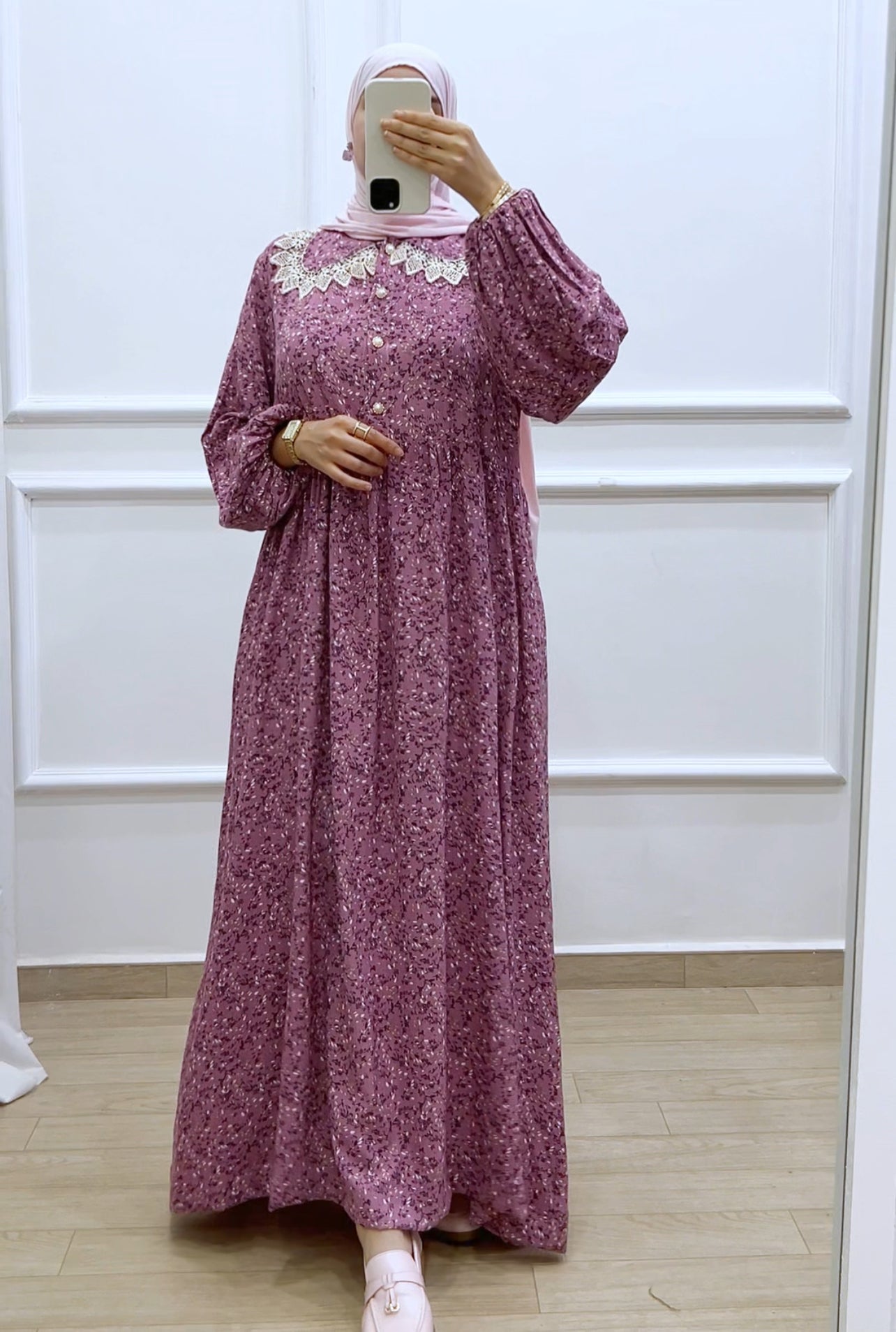 Robe Flower Pink