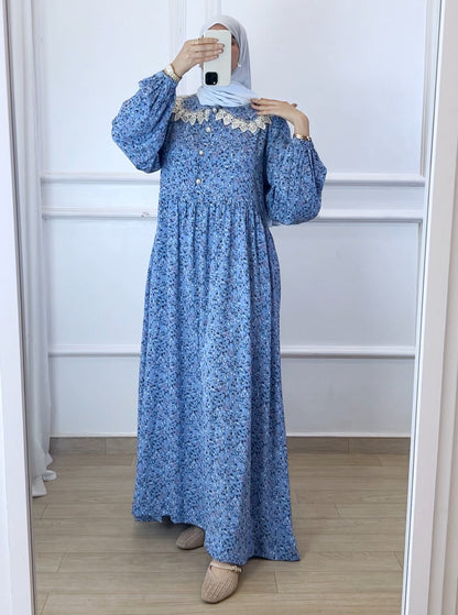 Robe  Flower blue