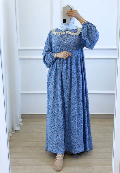 Robe  Flower blue