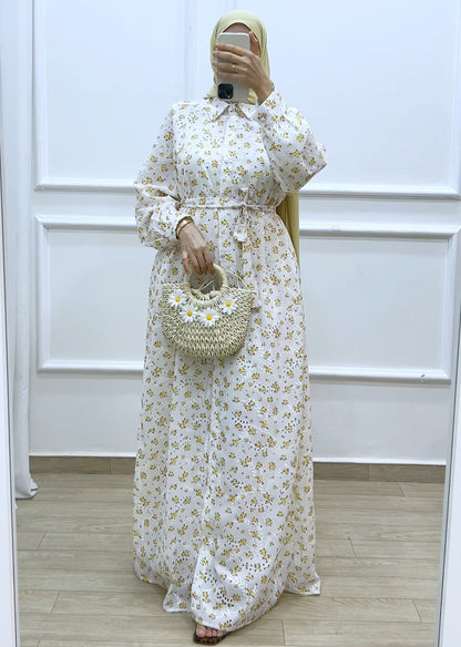 Robe Whiteflower - Yellow