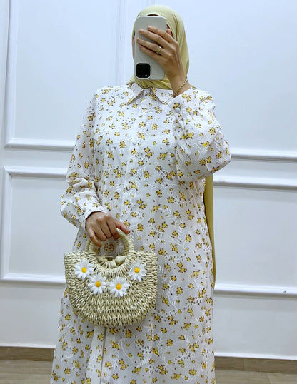 Robe Whiteflower - Yellow