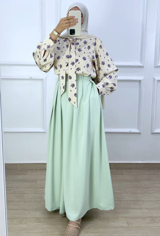 Jupe Jinane pistachio