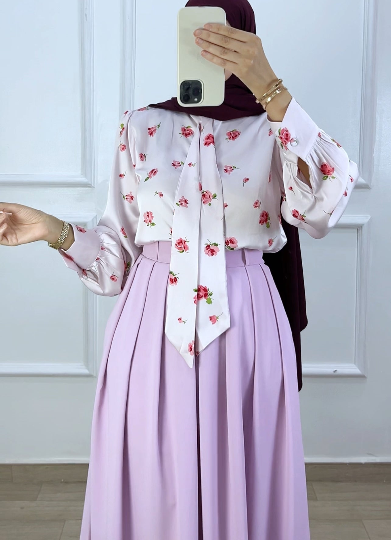 Jupe jinane pink