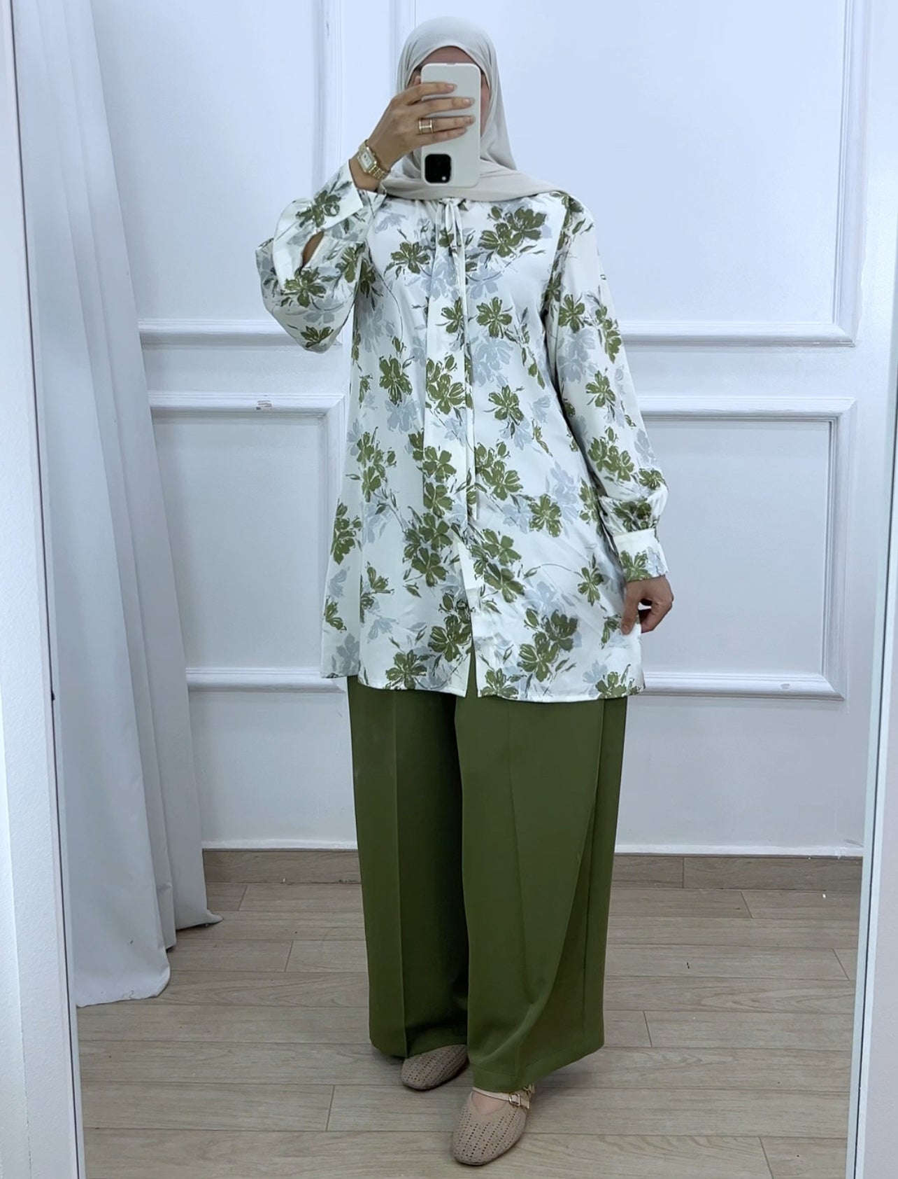 Pantalon abir vert