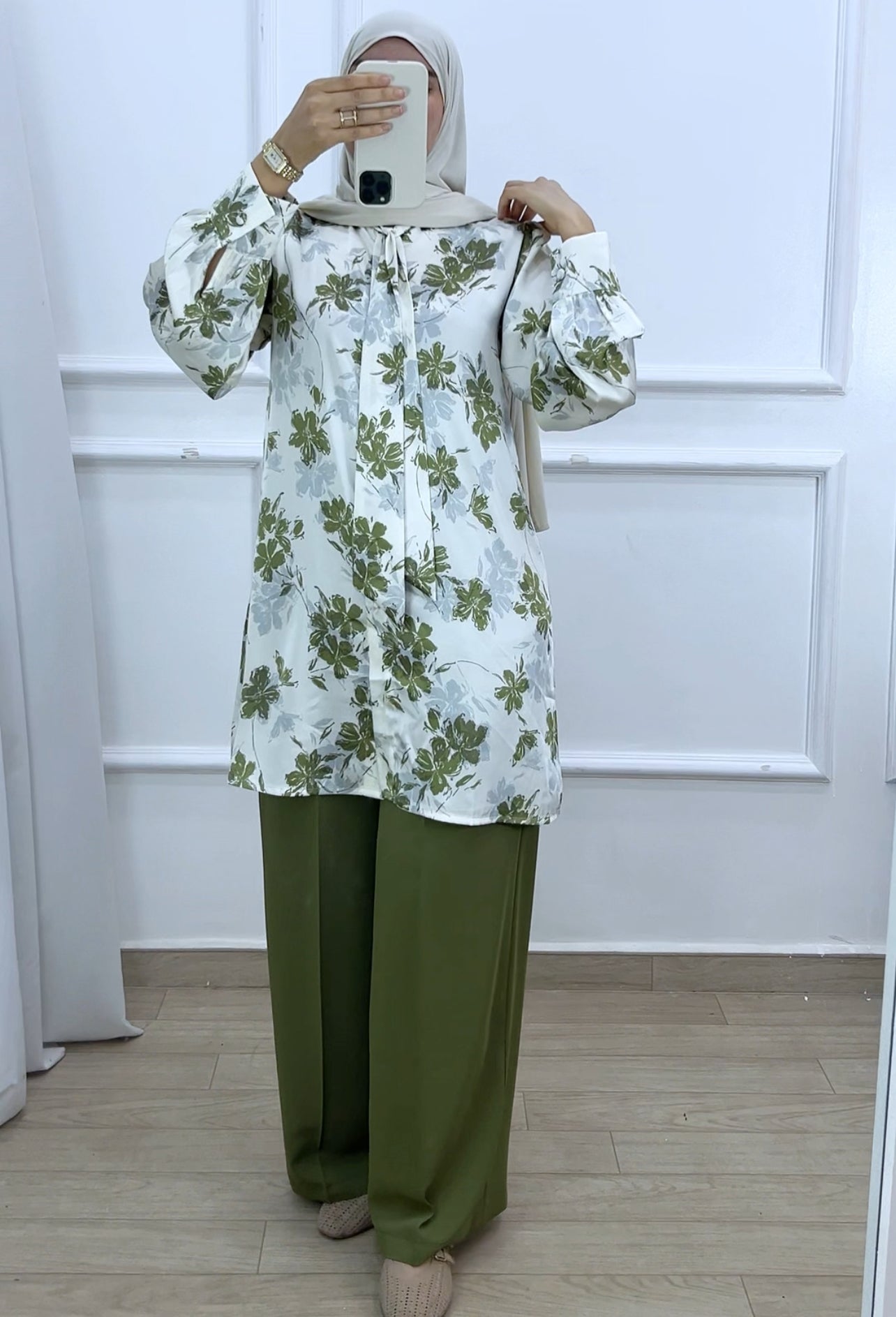 Pantalon abir vert