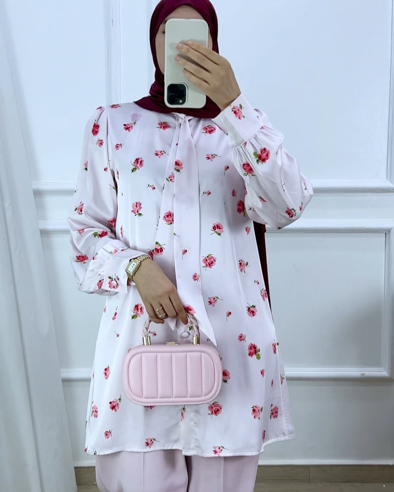 Chemise louna pink
