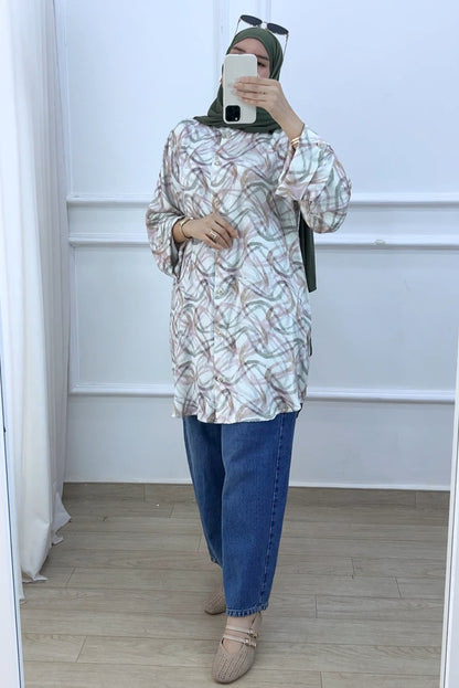 Chemise  Fayrouz  Tencil vert