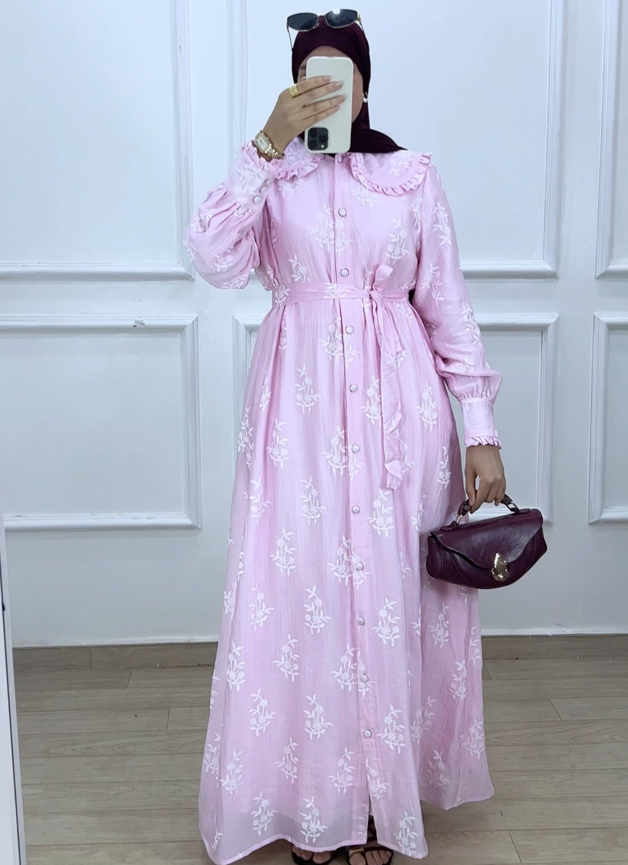 Robe Chahd pink