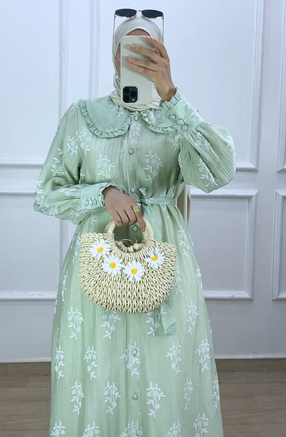 Robe Chahd pistachio