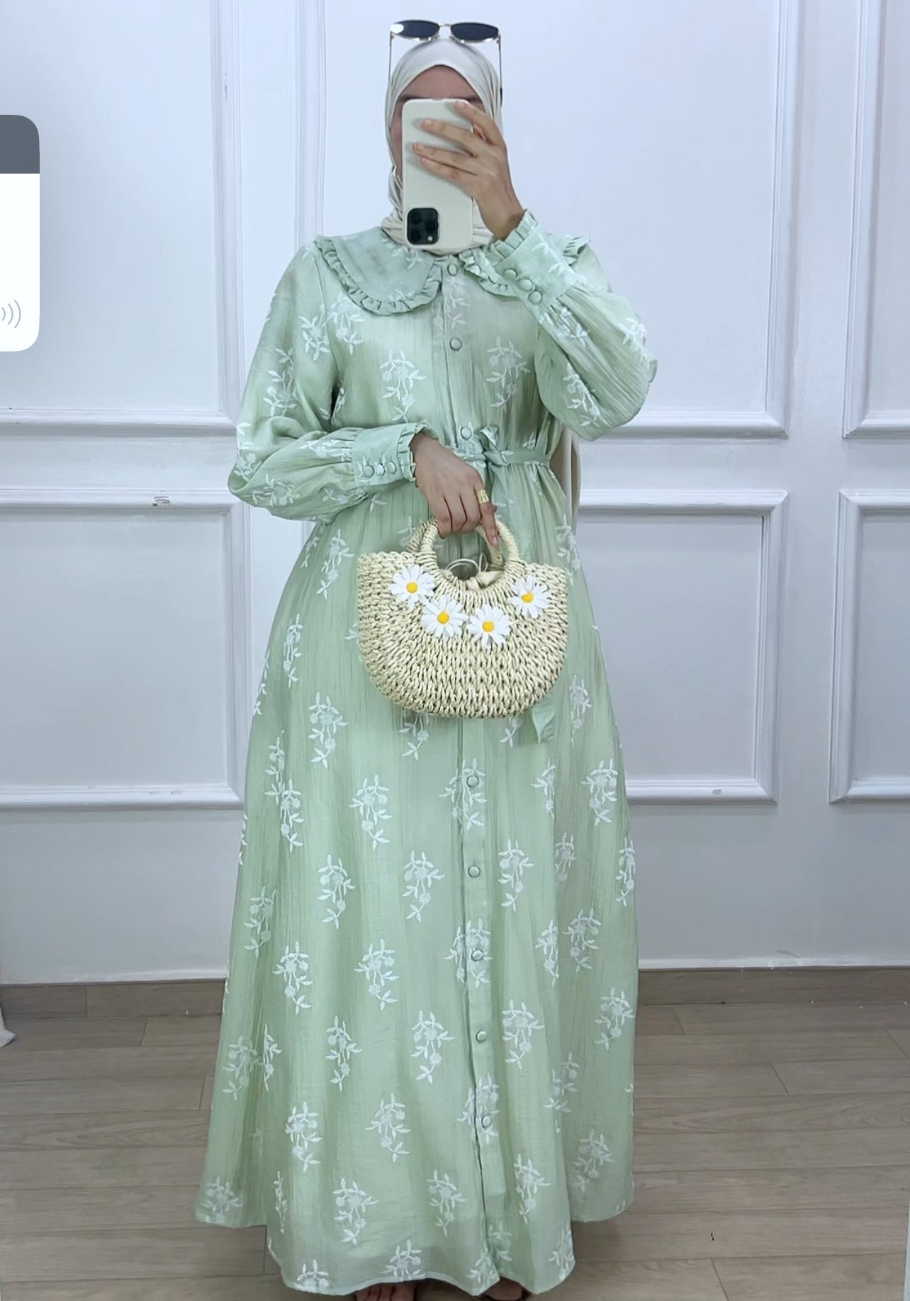 Robe Chahd pistachio